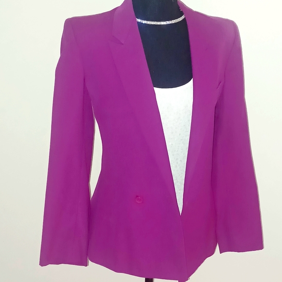 Ellen Tracy Wool Blazer - Picture 1 of 9